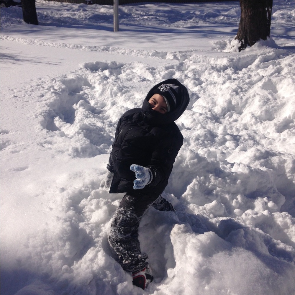Boys THICK puffy winter coat
